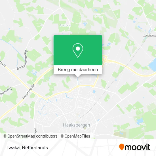 Twaka kaart