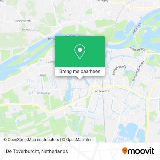 De Toverburcht kaart