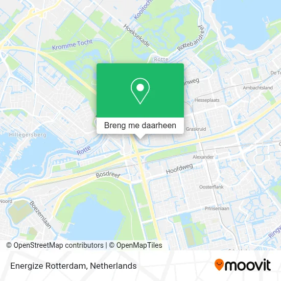 Energize Rotterdam kaart