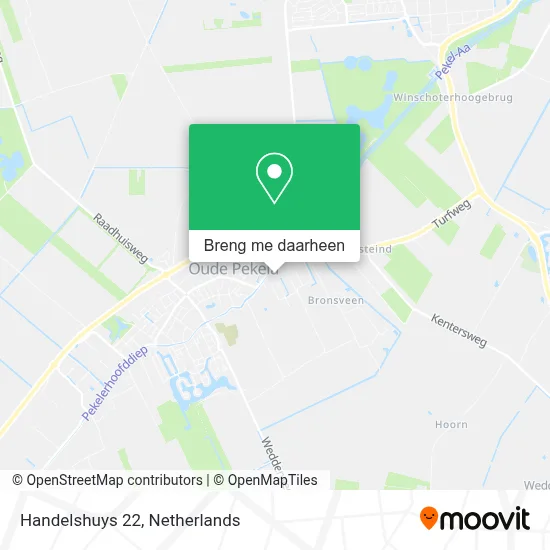 Handelshuys 22 kaart