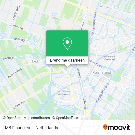 MB Financieren kaart
