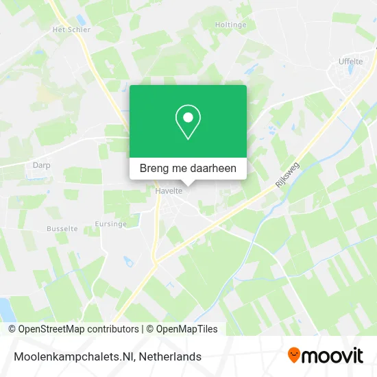 Moolenkampchalets.Nl kaart