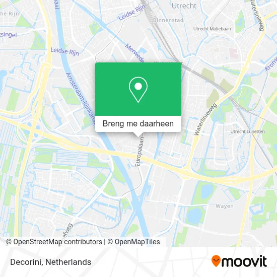 Decorini kaart
