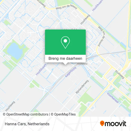 Hanna Cars kaart