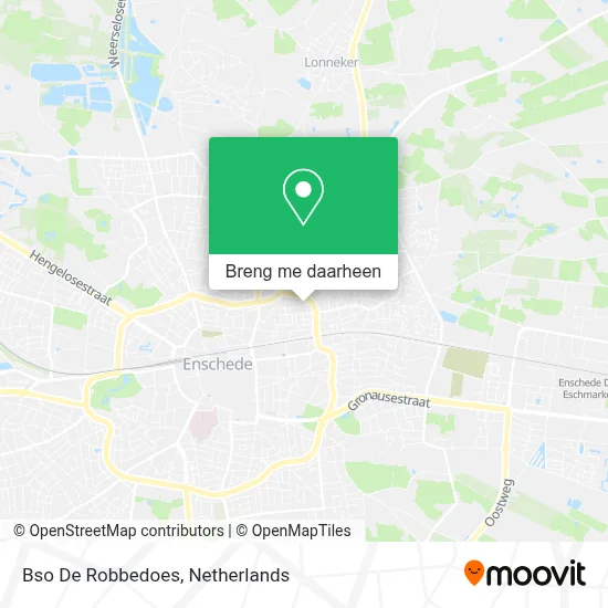 Bso De Robbedoes kaart
