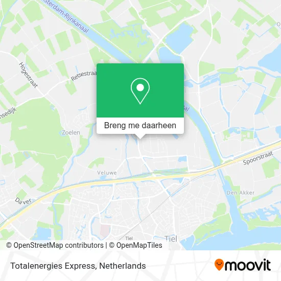 Totalenergies Express kaart