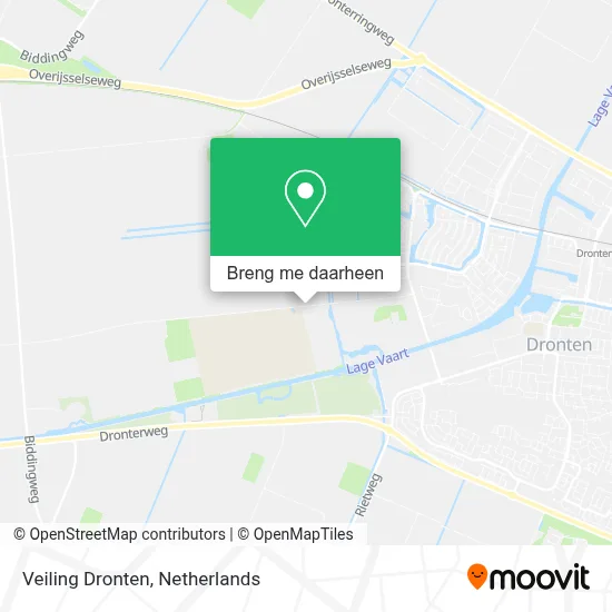 Veiling Dronten kaart