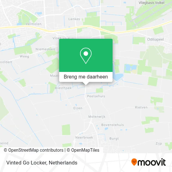 Vinted Go Locker kaart
