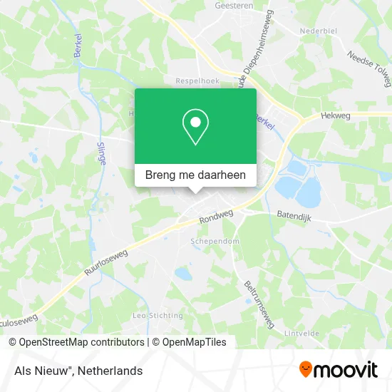 Als Nieuw" kaart