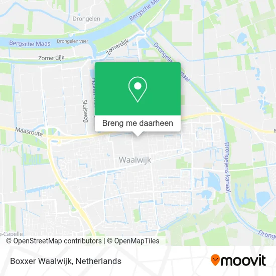 Boxxer Waalwijk kaart