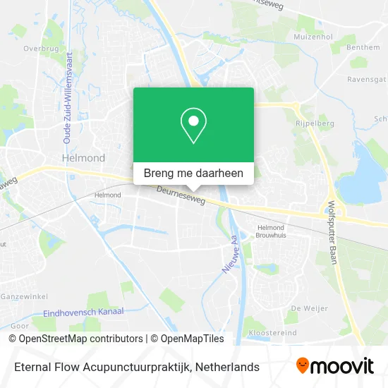 Eternal Flow Acupunctuurpraktijk kaart