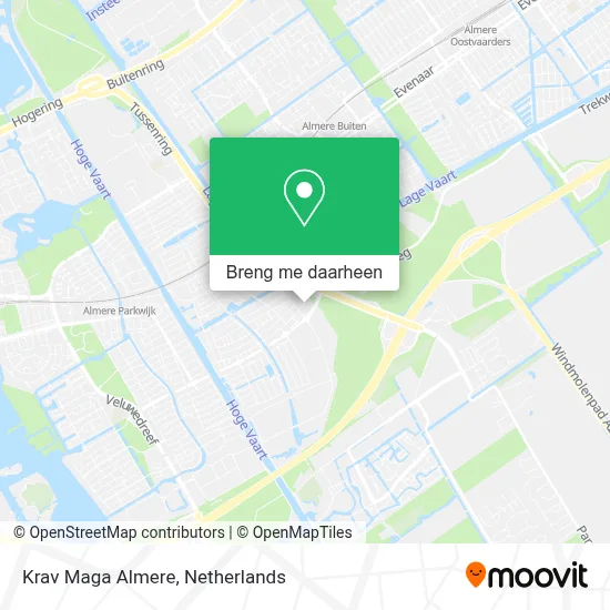 Krav Maga Almere kaart