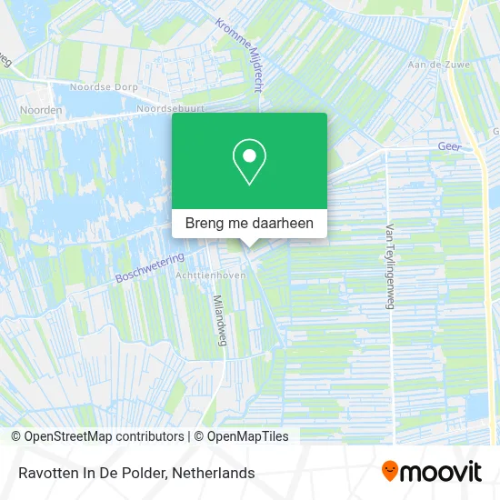 Ravotten In De Polder kaart
