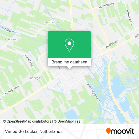 Vinted Go Locker kaart
