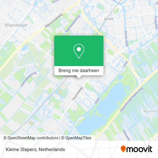 Kleine Slapers kaart