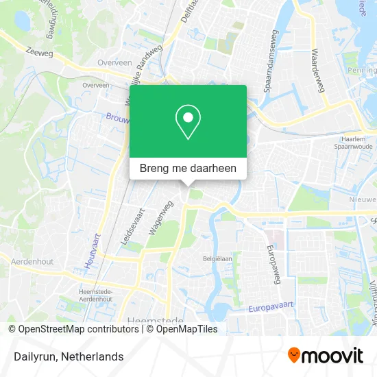 Dailyrun kaart