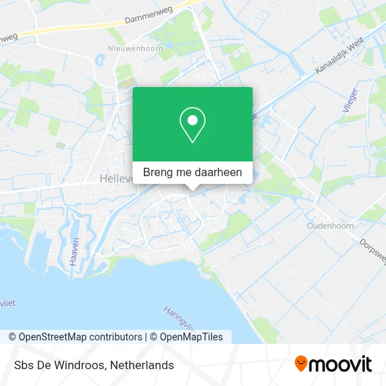 Sbs De Windroos kaart