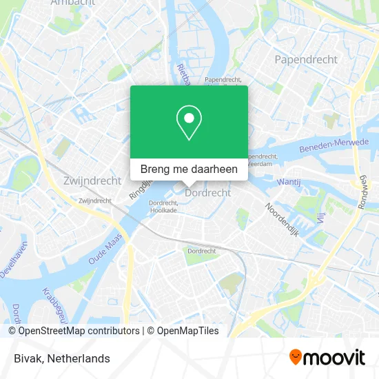 Bivak kaart