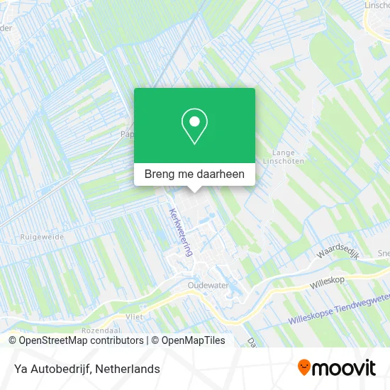Ya Autobedrijf kaart