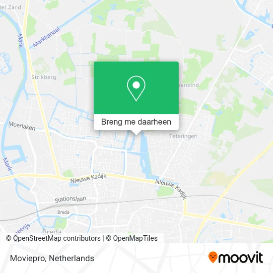 Moviepro kaart
