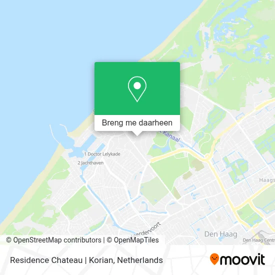 Residence Chateau | Korian kaart