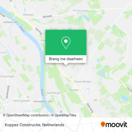 Koppes Constructie kaart