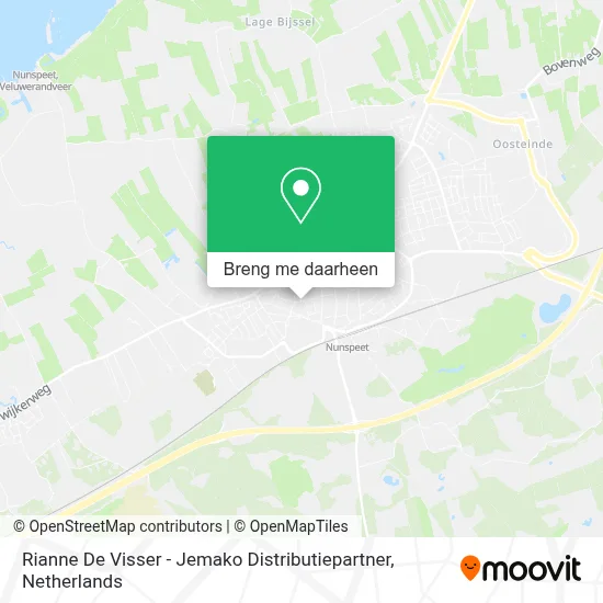 Rianne De Visser - Jemako Distributiepartner kaart
