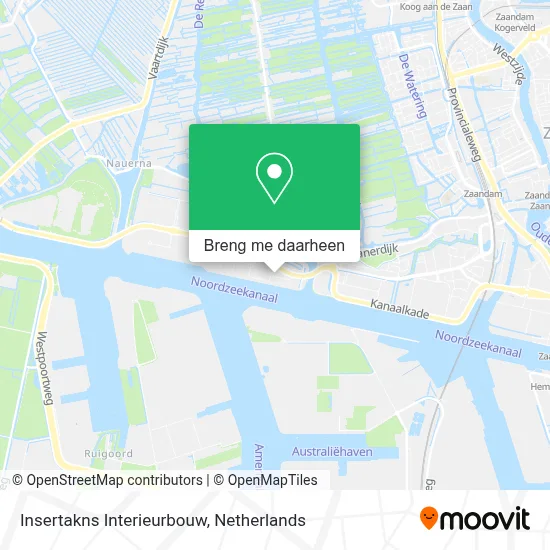 Insertakns Interieurbouw kaart