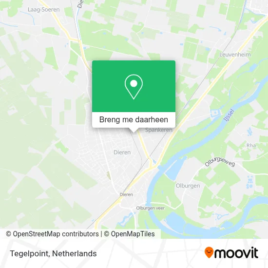 Tegelpoint kaart