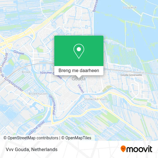 Vvv Gouda kaart