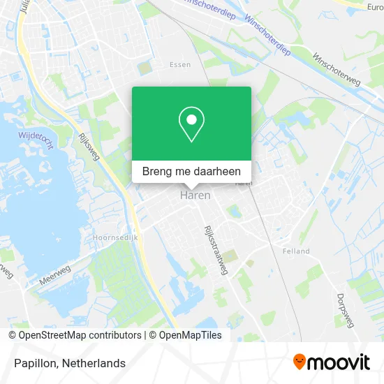 Papillon kaart