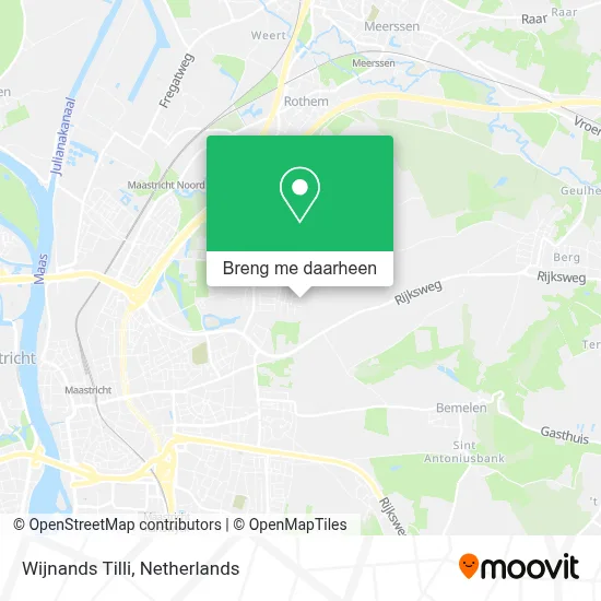 Wijnands Tilli kaart
