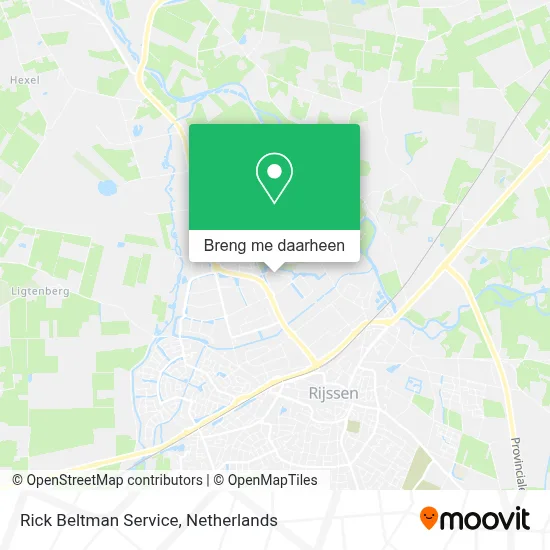 Rick Beltman Service kaart