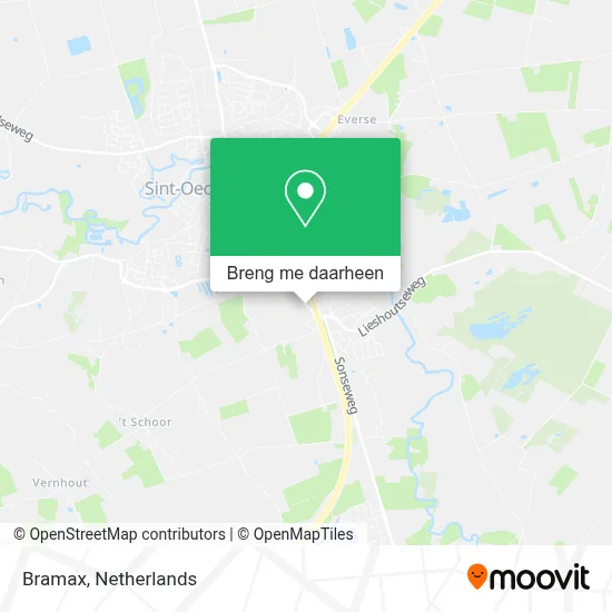 Bramax kaart