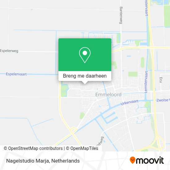 Nagelstudio Marja kaart