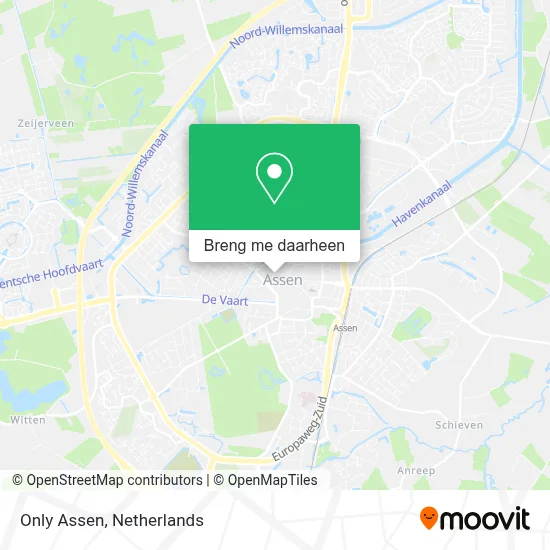 Only Assen kaart