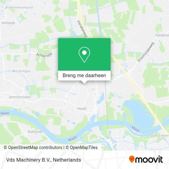 Vds Machinery B.V. kaart