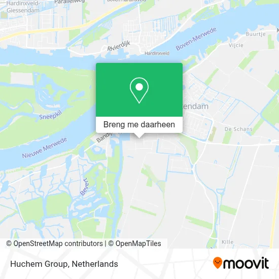 Huchem Group kaart