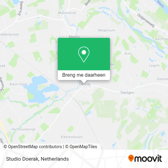 Studio Doerak kaart