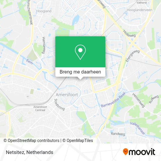 Netsitez kaart