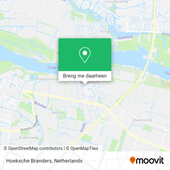Hoeksche Branders kaart