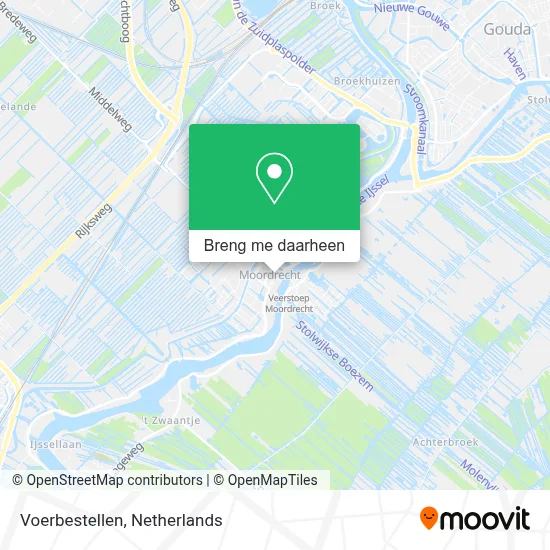 Voerbestellen kaart
