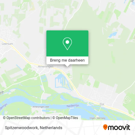 Spitzenwoodwork kaart