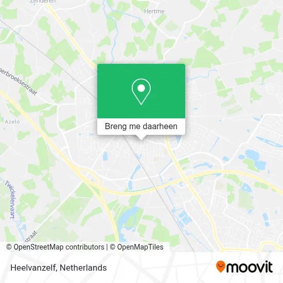 Heelvanzelf kaart