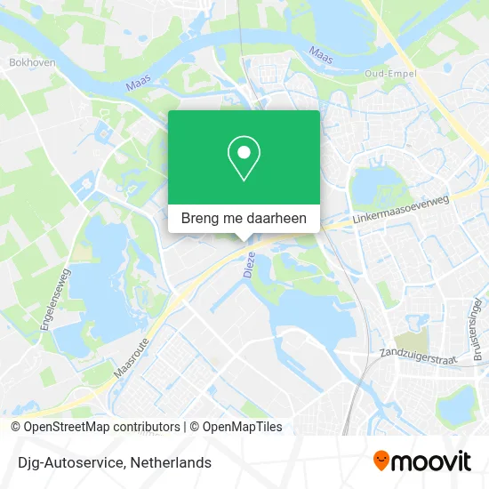 Djg-Autoservice kaart
