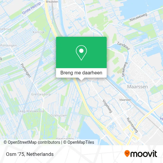 Osm '75 kaart