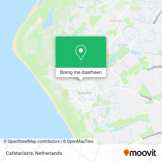 Cafetariairis kaart