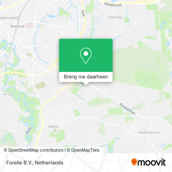 Forelle B.V. kaart