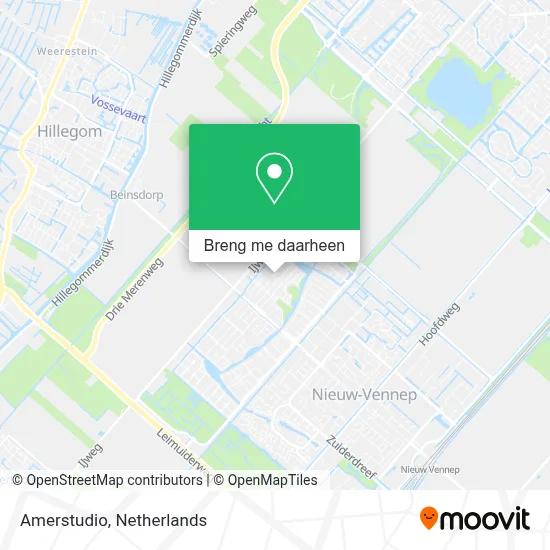 Amerstudio kaart