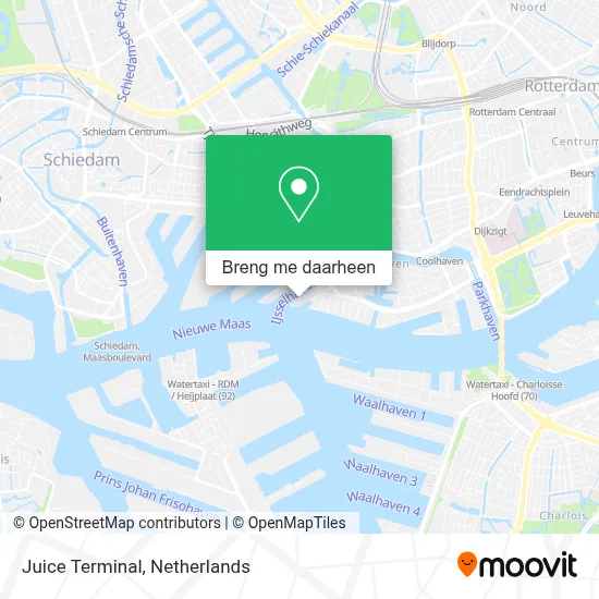 Juice Terminal kaart